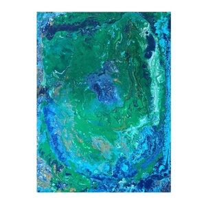 “Medusa” 16x20” Abstract Canvas Painting